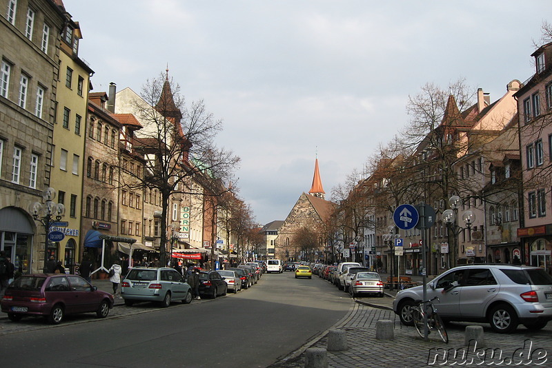 Die Lorenzer Altstadt von Nürnberg