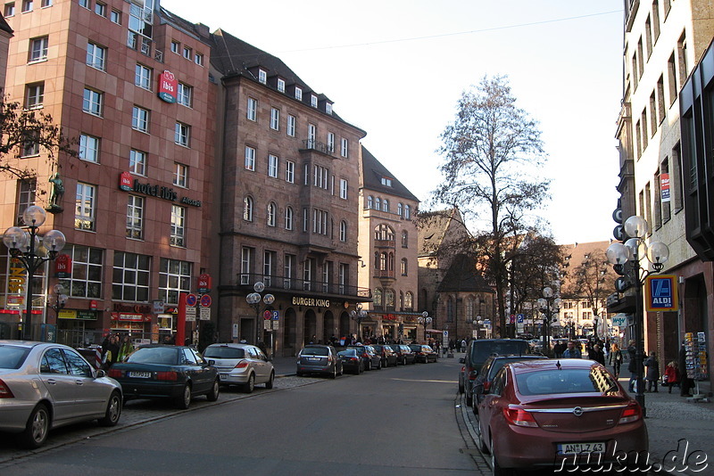 Die Lorenzer Altstadt von Nürnberg