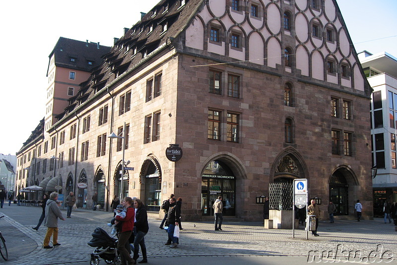 Die Lorenzer Altstadt von Nürnberg