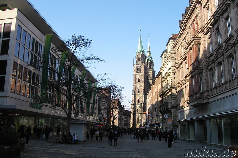 Die Lorenzer Altstadt von Nürnberg