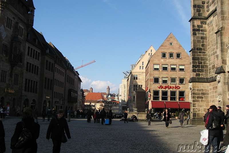 Die Lorenzer Altstadt von Nürnberg