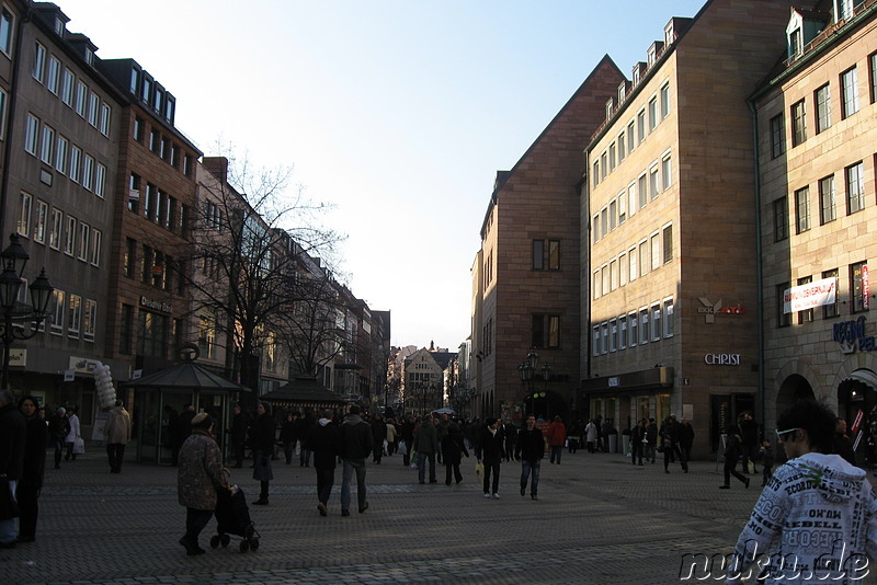 Die Lorenzer Altstadt von Nürnberg