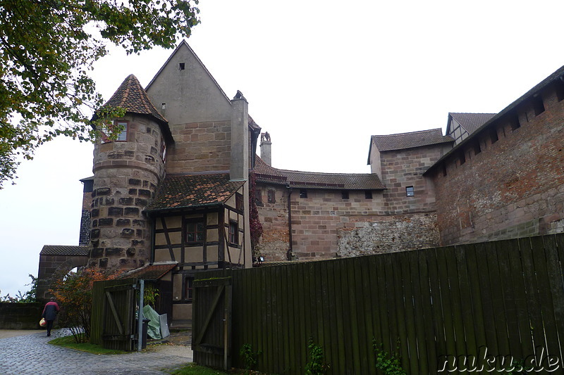 Die Nürnberger Kaiserburg in Nürnberg, Franken