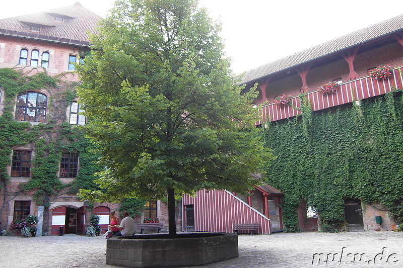 Die Nürnberger Kaiserburg in Nürnberg, Franken