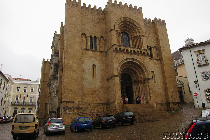 Die Se Velha Kathedrale in Coimbra, Portugal