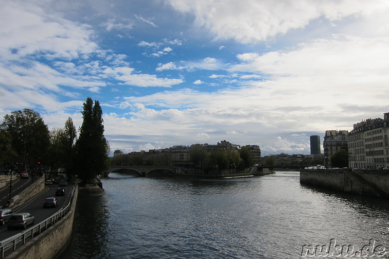 Die Seine in Paris, Frankreich