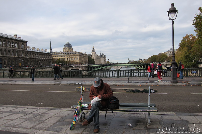 Die Seine in Paris, Frankreich