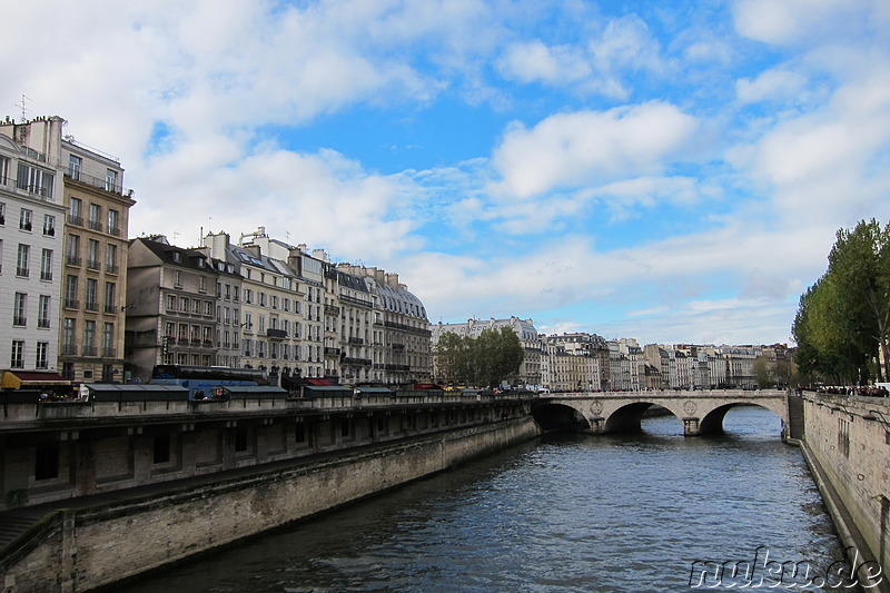 Die Seine in Paris, Frankreich