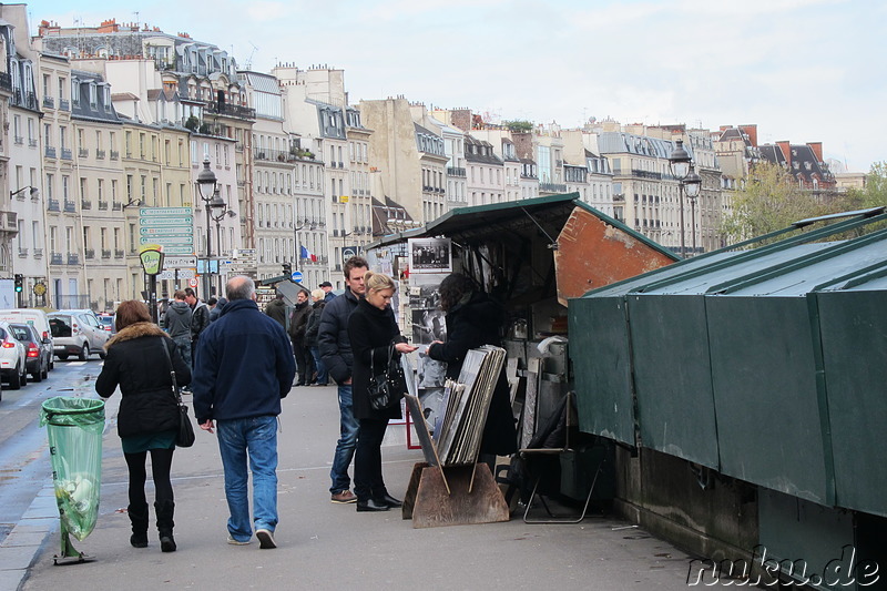 Die Seine in Paris, Frankreich