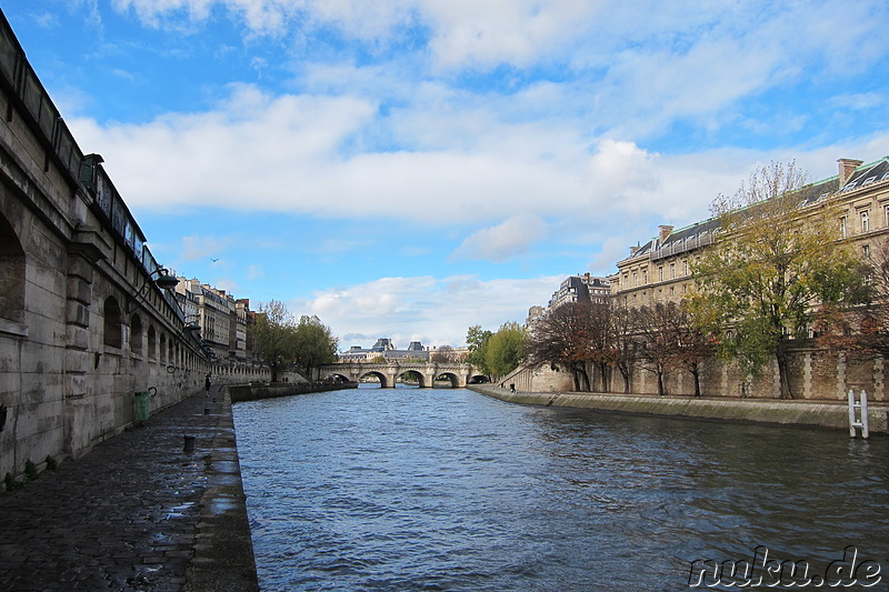 Die Seine in Paris, Frankreich