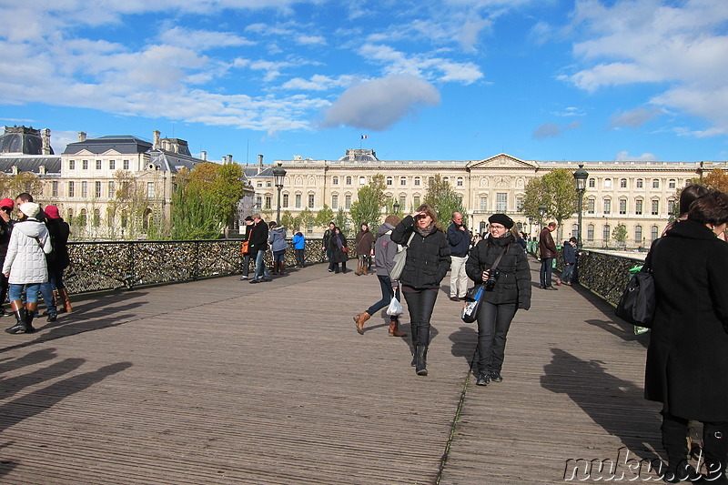 Die Seine in Paris, Frankreich