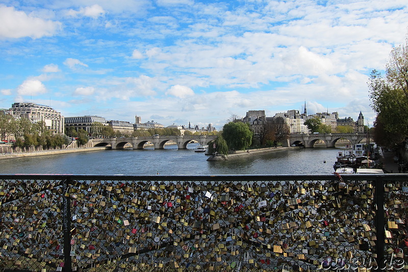 Die Seine in Paris, Frankreich