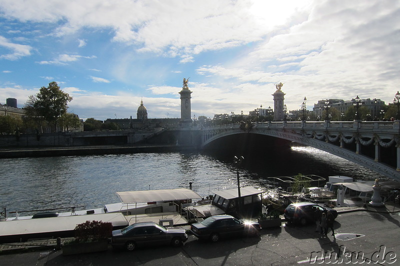 Die Seine in Paris, Frankreich