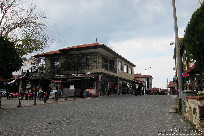 Die Stadt Side in der Türkei