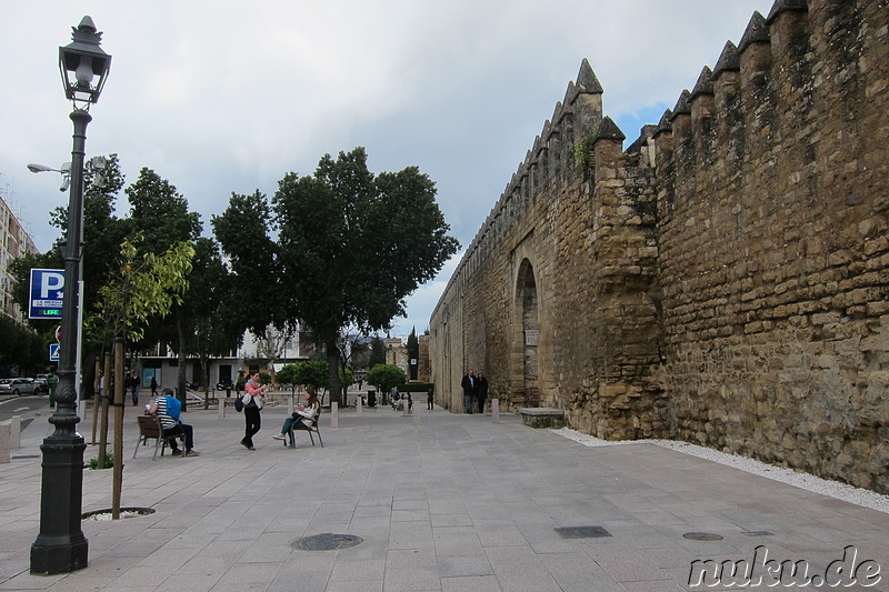 Die Stadtbefestigung von Cordoba, Spanien