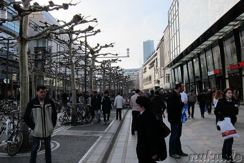 Die Zeil - Frankfurts zentrale Einkaufspassage