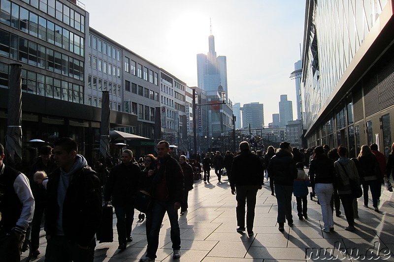 Die Zeil - Frankfurts zentrale Einkaufspassage