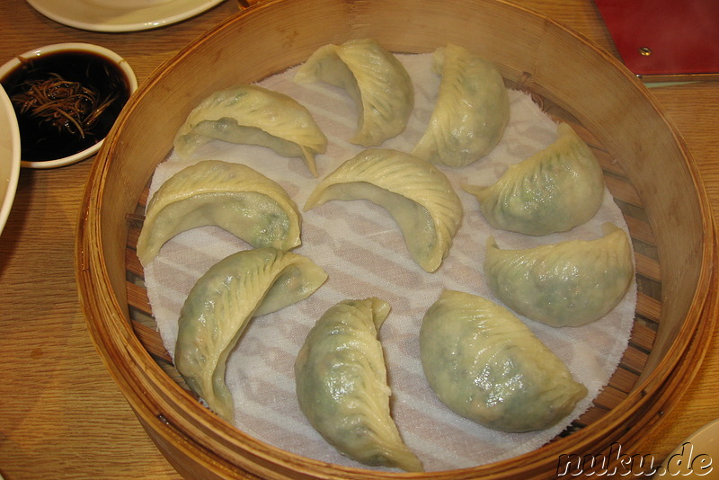 Dim Sum im Restaurant Din Tai Fung in Taipei, Taiwan