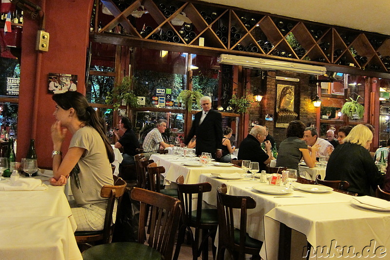 Dinner im Chiquilin - Restaurant in Buenos Aires, Argentinien