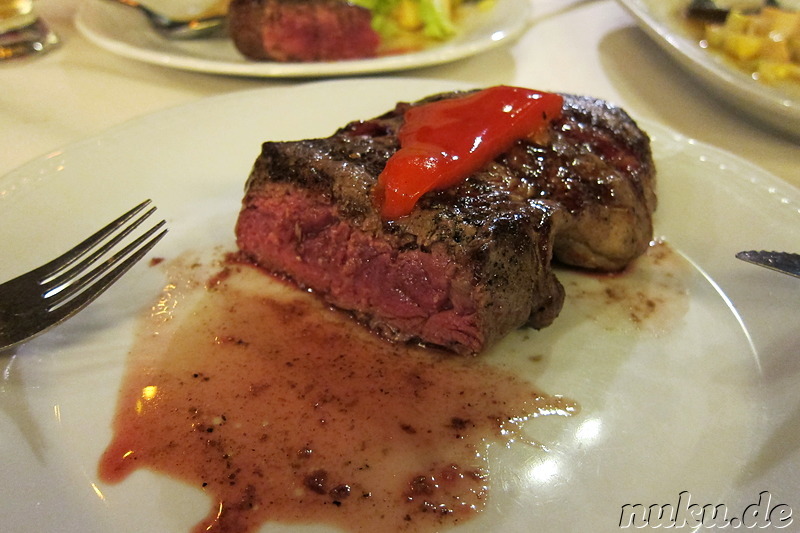 Dinner im Chiquilin - Restaurant in Buenos Aires, Argentinien