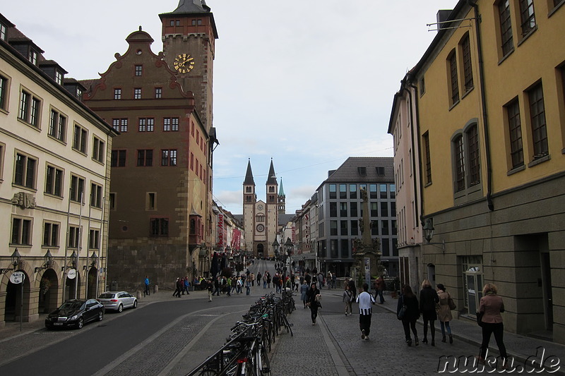 Dom St Kilian in Würzburg, Bayern