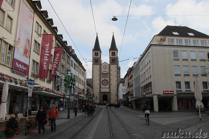 Dom St Kilian in Würzburg, Bayern