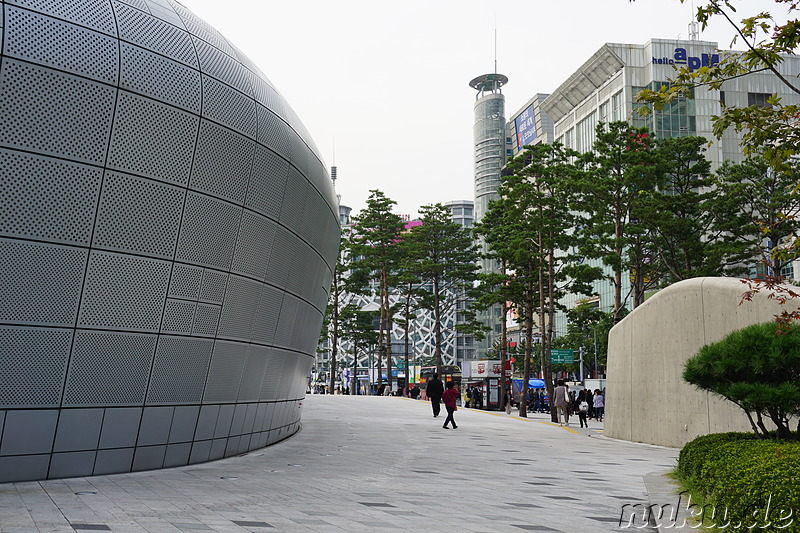 Dongdaemun History & Culture Park (동대문문화역사공원) in Seoul, Korea