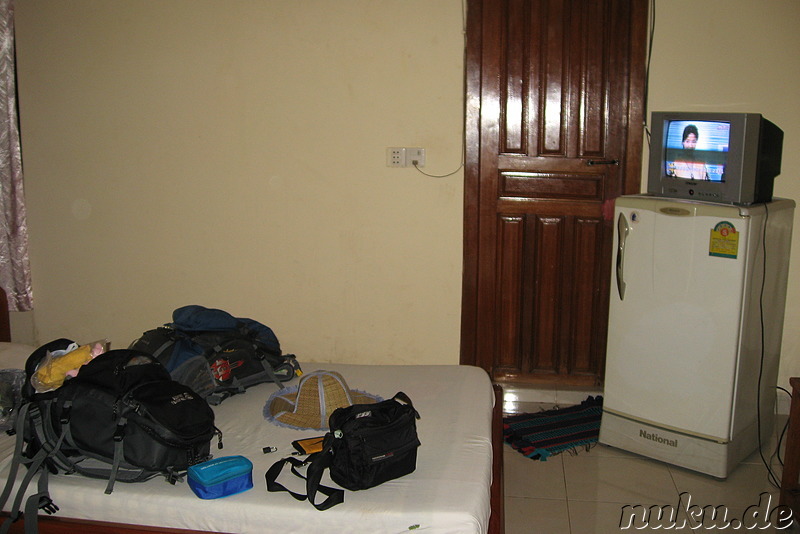 Doppelzimmer im King Guesthouse, Phnom Penh, Kambodscha