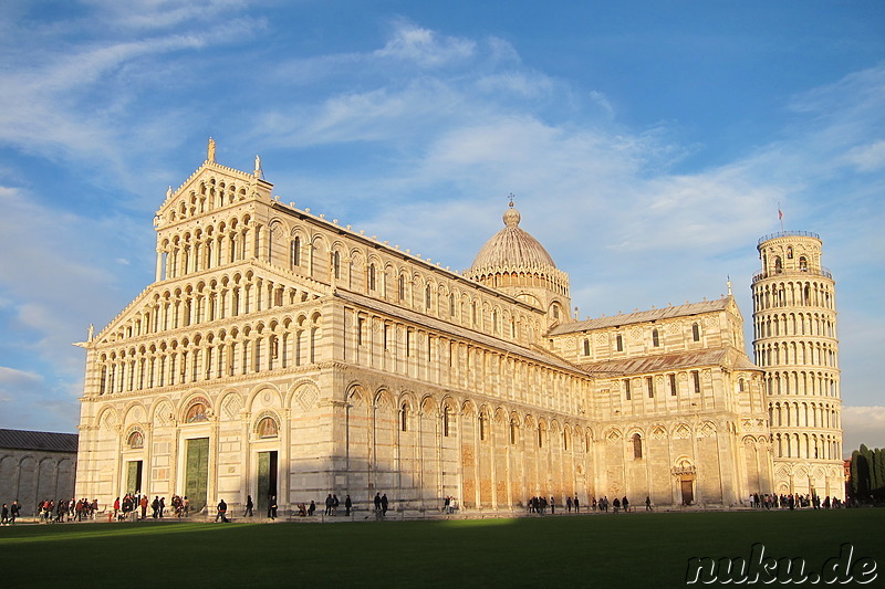 Doumo und schiefer Turm in Pisa, Italien