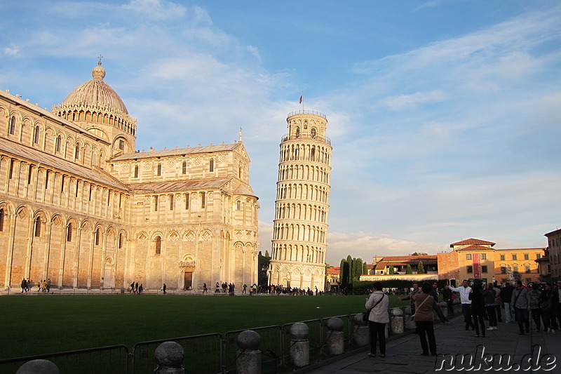 Doumo und schiefer Turm in Pisa, Italien