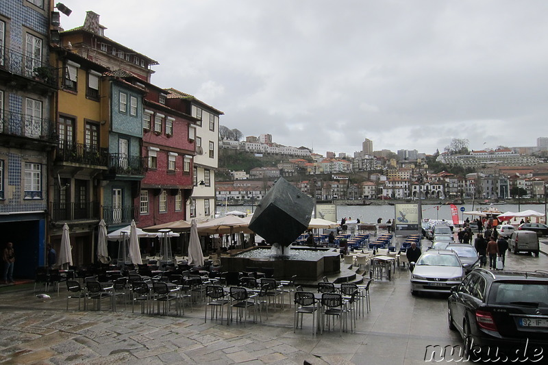 Douro-Promenade in Porto, Portugal