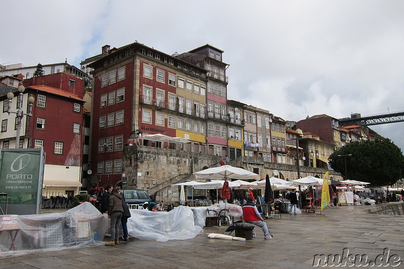 Douro-Promenade in Porto, Portugal