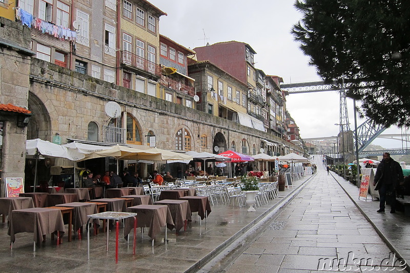 Douro-Promenade in Porto, Portugal