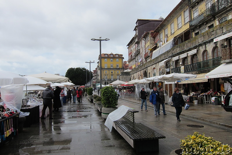 Douro-Promenade in Porto, Portugal