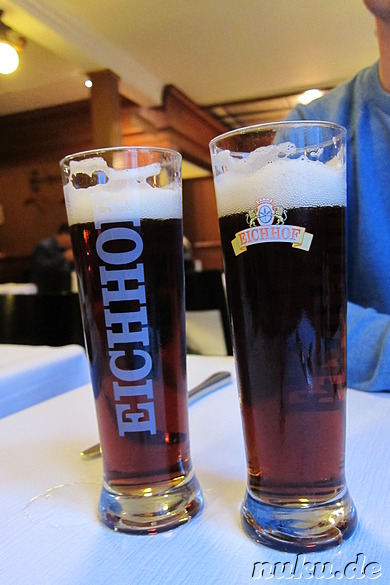 Eichhof Dunkel im Restaurant zum Kropf in Zürich, Schweiz