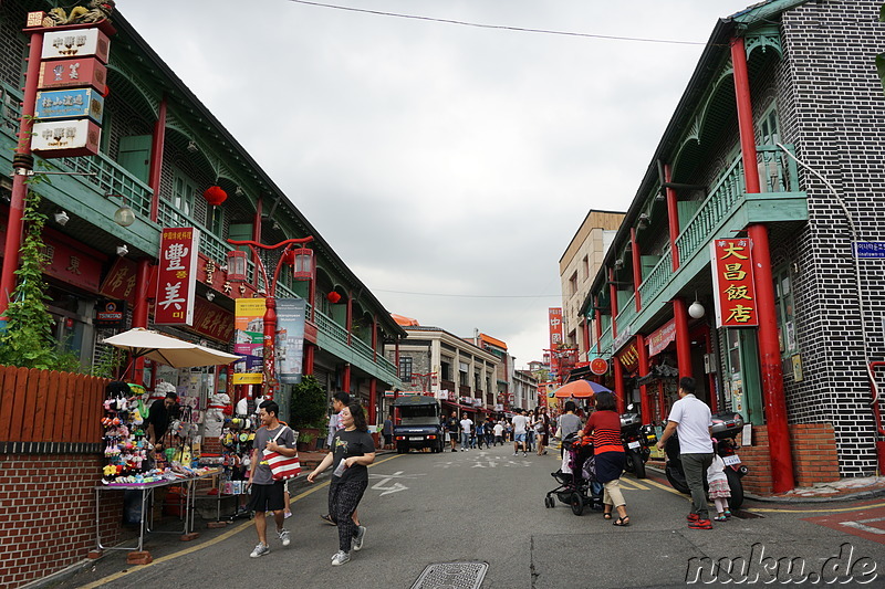 Eindrücke aus Chinatown in Incheon, Korea