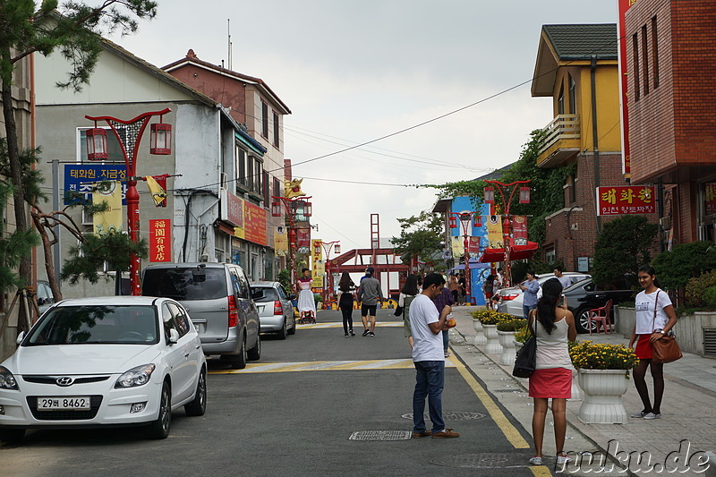 Eindrücke aus Chinatown in Incheon, Korea