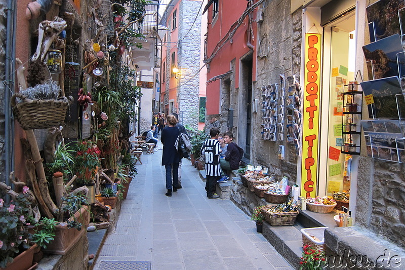 Eindrücke aus Corniglia, Italien