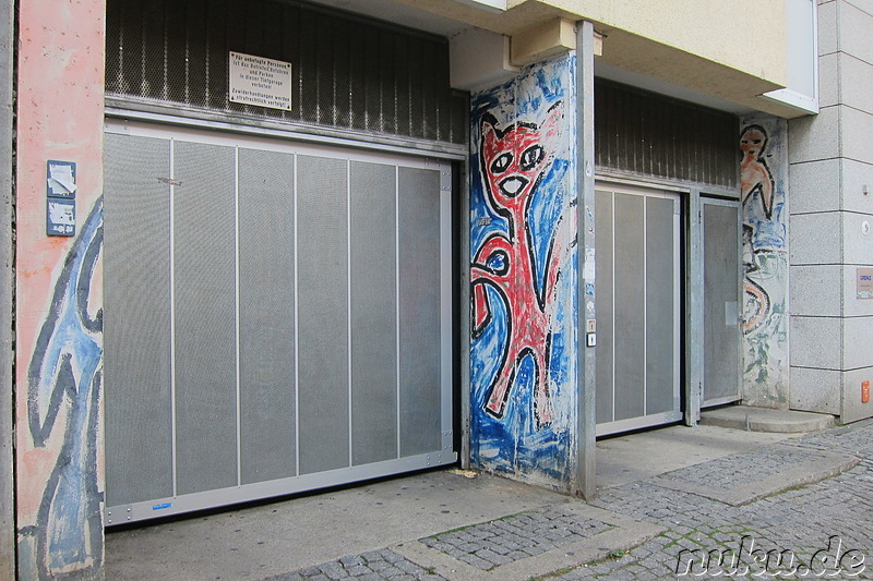 Eindrücke aus dem bunten Stadtteil Neustadt von Dresden, Sachsen