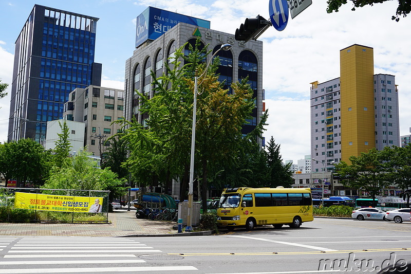 Eindrücke aus dem Stadtteil Bupyeong von Incheon, Korea