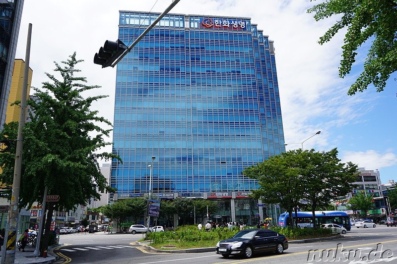 Eindrücke aus dem Stadtteil Bupyeong von Incheon, Korea