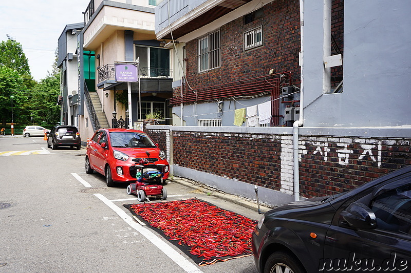 Eindrücke aus dem Stadtteil Bupyeong von Incheon, Korea