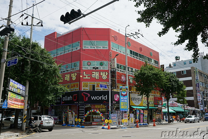 Eindrücke aus dem Stadtteil Bupyeong von Incheon, Korea