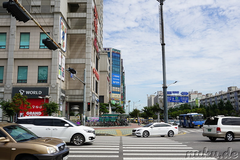 Eindrücke aus dem Stadtteil Bupyeong von Incheon, Korea