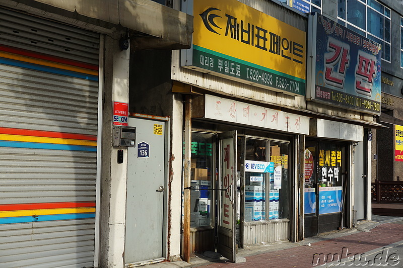 Eindrücke aus dem Stadtteil Bupyeong von Incheon, Korea