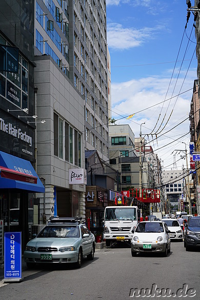 Eindrücke aus dem Stadtteil Bupyeong von Incheon, Korea