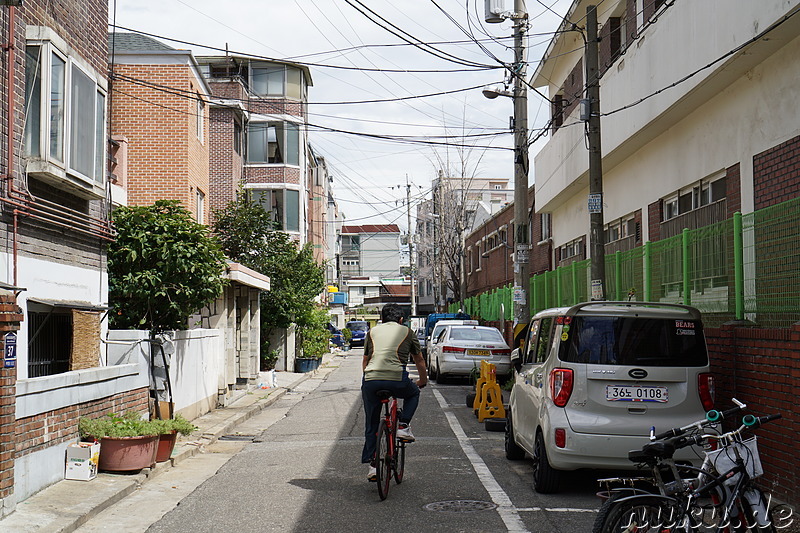 Eindrücke aus dem Stadtteil Bupyeong von Incheon, Korea