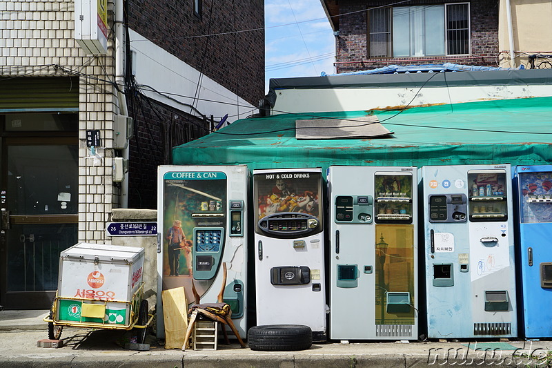 Eindrücke aus dem Stadtteil Bupyeong von Incheon, Korea