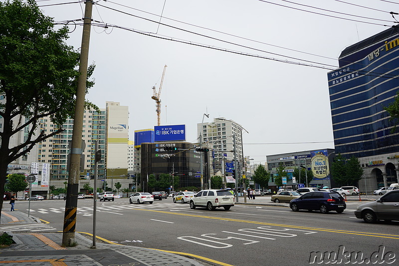 Eindrücke aus dem Stadtteil Bupyeong von Incheon, Korea