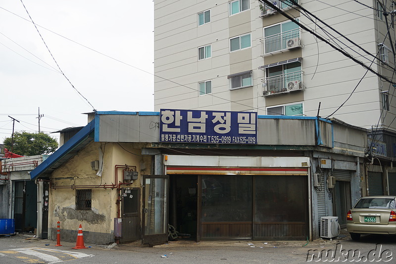 Eindrücke aus dem Stadtteil Bupyeong von Incheon, Korea